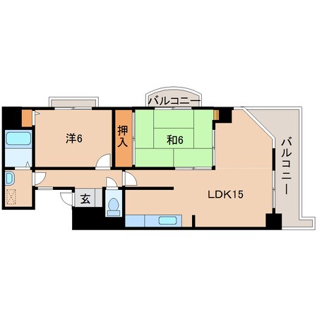 ヴェルドミール本町の物件間取画像